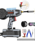 2 In 1 Handheld MIG And Stick Welder For Home DIY And Farm Repair PLOWIC 250A Portable 110V with accessories visible