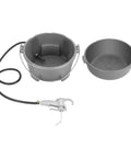 Hand Held Oiler Bucket Kit With Oil Gun For Pipe Threading Machines, 1 gallon durable plastic with ergonomic grip and long hose