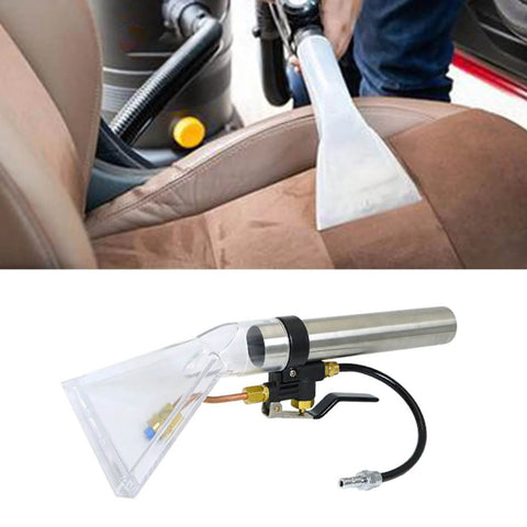 Handheld Vacuum Scraping Attachment With Real Time Viewing Window For Cars And Homes Ideal For Carpets Upholstery And Floor Mats