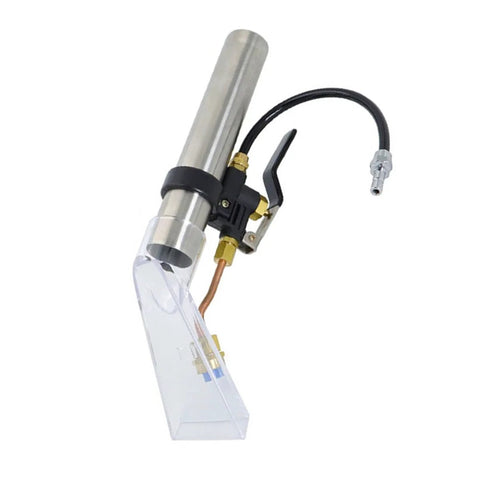 Handheld Vacuum Scraping Attachment with Real Time Viewing Window for Cars and Homes ideal for carpets upholstery and floor mats
