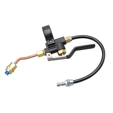Handheld Vacuum Attachment Scraping Head for Cars And Upholstery, Built In Viewing Window, metal tube, plastic copper components