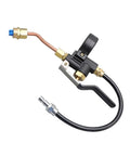 Handheld Vacuum Attachment Scraping Head for Cars And Upholstery, Built In Viewing Window, powerful suction, rugged motor, side view