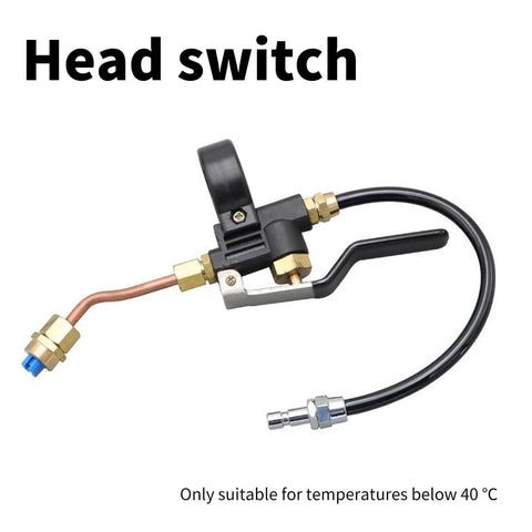 Head switch component suitable for temperatures below 40°C