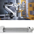 XYZ Axis Ball Screw Sliding Table 200mm Cross Slide SFU1605 Manual Sliding Table CNC Slide Strokes 200mm, aluminum
