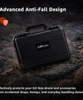 Travel Hard Case For DJI Neo Fly More Combo Designed To Shield The Drone And Accessories, Holds Up To Ten Batteries, Fits Drone