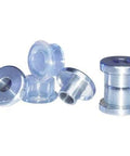 Harley Davidson Riser Bushings Gooden Tight Bushing Set For FLT GT2S By Alloy Art displayed in metallic finish