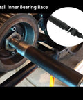 Transmission Mainshaft Inner Bearing Race Tool Installer Puller for Harley Davidson Big Twin 5 and 6 Speed 1984-present installation.