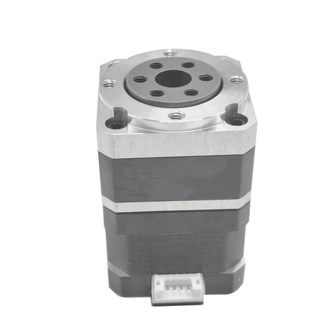 Harmonic Gear Drive Reducer with NEMA 17 Stepper Motor 1.4A, 2 Arcmin Precision, 30:1 Ratio Rotary Reducer