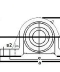 HCSP203-17mm Bearing Pillow Block Standard Shaft Height 17mm Bearing - Buy Bearings online - Fast US Shipping