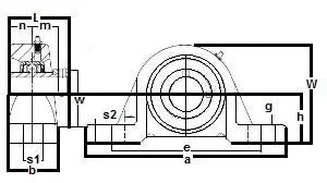 HCSP203-17mm Bearing Pillow Block Standard Shaft Height 17mm Bearing - Buy Bearings online - Fast US Shipping