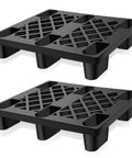 Heavy Duty Plastic Pallets For Basement Storage Waterproof HDPE Grids Lightweight Floor Pallets 25 By 28.7 By 5.7 Inches