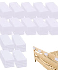 40 Piece Headboard Wall Protector Set With 15Mm And 5Mm Thick Cushions, white bumpers on bed frame, prevents wall dings