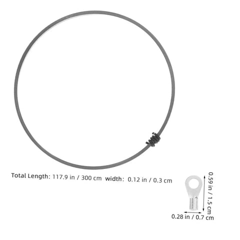 Sealing Machine Heating Wire Strip Replacement Heat Sealer Elements with dimensions for stable operation