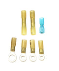 Set of insulated connectors and terminals for Dual Electric Fan Relay Kit For Radiator Cooling With Thermostat, Temperature Sensor.