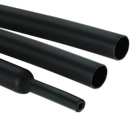 Heat Shrink Tubing Kit With Adhesive Lined 3 To 1 Shrink Ratio For Marine Grade Industrial Use 240 Piece Set With Sizes From 3.2mm To 19.1mm displayed