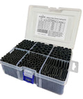 Heat Shrink Tubing Kit With Adhesive Lined 3 To 1 Shrink Ratio For Marine Grade Industrial Use 240 Piece Set open box view