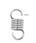 Beefed Up Heavy Bag Spring Shock Absorber For Boxing And MMA Training Cuts Bag Swing And Noise By Up To Seventy Five Percent