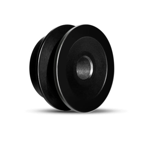 Heavy Duty Cast Iron V Belt Pulley For A, 4L And AX Belts With 1/2 Inch Bore, 1.9 Inch Outer Diameter, Single Groove AK20-12