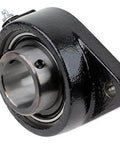 One Seven Sixteenth Inch Flange Block Ball Bearing FX3S223E Heavy Duty Cast Iron Housing by Rexnord Link Belt, side view