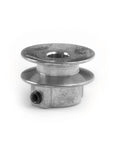 Heavy Duty 1.75 Inch V Groove Drive Pulley For 4L Belts, 1/2 Inch Bore, Zinc Alloy Die Cast Z3A, durable precision component by Terre Products