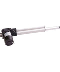 Heavy Duty 1000lb 12V Rod Actuator With 18 Inch Travel Internal Limit Switches IP43 Rated Aluminum Shaft And Inner Tube High Performance 12V DC Motor Push 1000lb Pull 800lb 24V Optional