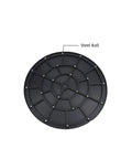 Bottom view of 11.8 Inch Heavy Duty 360 Degree Rotating Swivel Stand With Steel Ball Bearings For Lazy Susan TV Monitor Supports 25 Kg