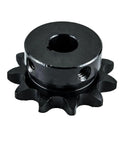 Heavy Duty Roller Chain Sprocket 11 Tooth B Type Half Inch Bore Hardened 1045 Carbon Steel Sprocket ANSI Martin Standard