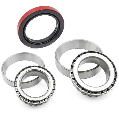 Heavy Duty Axle Bearing Kit for 12K Dexter 10-56 Seal Trailer Axle Replaces 8-214 8-216 9-28 with Premium Rubber Seal