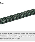 Heavy Duty 12mm Outer Diameter Die Springs 70mm Long 2 Pack Green For 3D Printers And Die Machinery Spiral Stamping Compression