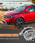 Heavy Duty 12V 160A Alternator For Dodge Journey 2.4L 2009-2020 CW 6 Groove Belt Compatible Replaces 04801490AA