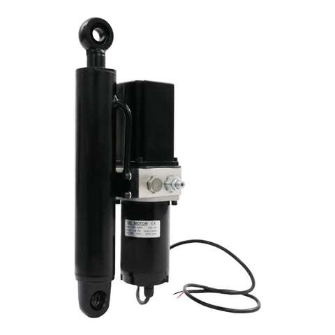 Heavy Duty 12 Volt Linear Actuator For Industrial Doors And Machinery 2 Inch Stroke 4409 Lbs Lift 25 Millimeter Rod Electric Hydraulic Actuator