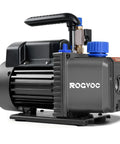 heavy duty vacuum pump for HVAC and auto systems, 3.5 CFM rotary vane design, pro-grade for moisture removal and refrigerant recharge