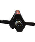 Front view of Heavy Duty Three Jaw Puller With 8 Inch Reach And 17 Ton Capacity For Automotive And Industrial Use, T-handle visible.