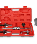 Beefy 3 Jaw Gear Bearing Slide Hammer Puller Set For Internal And External Removal Universal Gear Puller Tool in case