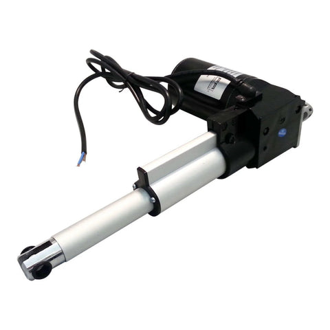 Heavy Duty 400 Lb 12V 30 Inch Rod Actuator With Quiet Linear Motion And Built In Limit Switches IP43 Water Resistant Rugged For Home Shop Garage Automation Industrial Projects And Automotive Applications