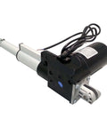 Heavy Duty 400 Pound 12V Rod Actuator With 6 Inch Stroke Smooth And Quiet Operation Built In Limit Switches IP43 Rated