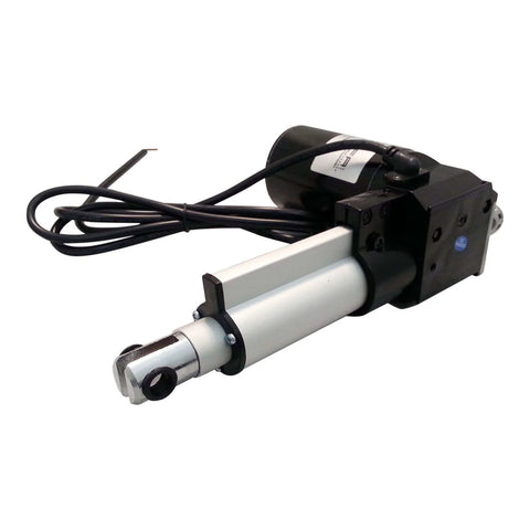 Heavy Duty 400 Pound 12V Rod Actuator With 6 Inch Stroke Smooth And Quiet Operation Built In Limit Switches IP43 Rated