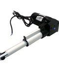 Heavy Duty 1000lb 12V Rod Actuator With 18 Inch Travel Internal Limit Switches IP43 Rated Aluminum Shaft And Inner Tube High Performance 12V DC Motor Push 1000lb Pull 800lb 24V Optional.