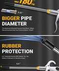 Heavy Duty Air Blow Gun Air Nozzle Blow Gun, Air Blower for Compressor with Bigger Pipe & Extended Nozzle, Pneumatic Tool