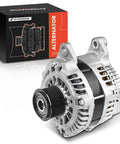Heavy Duty Replacement Alternator for Dodge Ram 2500 3500 2010 to 2020 and 4500 5500 2011 to 2018, 12V 180A CW, 8-Groove Clutch Pulley, product box