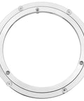 Heavy Duty Aluminium Alloy Turntable Bearing For Lazy Susan Rotating Plate With Smooth Swivel Action Dining Table Hardware, front view