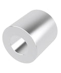 Heavy Duty Aluminum Spacer 1 Inch OD By Half Inch ID Unthreaded Standoff Round Bushing Plain Finish 2 Pack 6061 Aluminum
