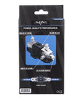 Heavy Duty Inline ANL Fuse Holder With 200 Amp Fuse Included For 1/0 Or 4 Gauge Car Audio Wiring, shown in packaging