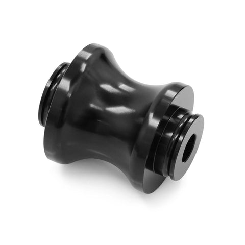 Heavy Duty ATV Wheel Bearing Removal Tool for 40 and 44 mm bearings, black aluminum alloy, side view