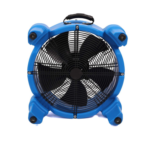 Heavy Duty 3000 CFM Axial Air Mover Blower Fan For Drying, Cooling And Ventilation, Lightweight 25 Pound Portable Unit