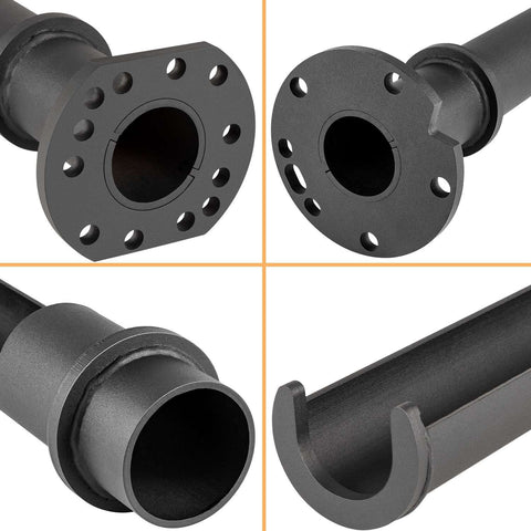 Rear Axle Bearing Puller Tool Fits Land Cruiser 4Runner Tacoma Tundra Sequoia FJ Cruiser And Lexus GX Models For Hard To Reach Rear Bearing Jobs Built For Heavy Duty Pro Grade DIY Auto Maintenance, shown in various angles and features in close-up view.