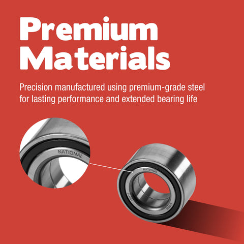 Close-up of 106 CC ball bearing, built to last with beefed up premium steel, ideal drop-in replacement for heavy-duty machinery.