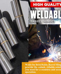 Barrel Gate Hinges 4 Pack 2 Inch By Five Eighth Inch Detachable Pin With Brass Washer Heavy Duty Up To 500 Lb For Gates