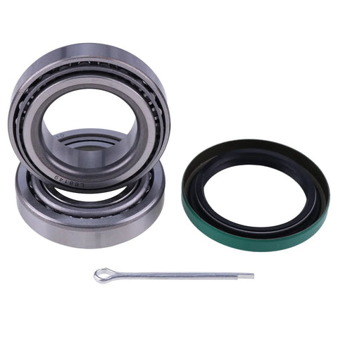 Heavy Duty Bearing Kit By Holdia For Mobile Home Trailer Axle LM67048 L68149 With LM67010 Race L68111 Race 10-41 Seal 008-261-04