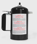 Heavy duty refillable oil sprayer with steel canister and adjustable nozzle, designed for precise application of oils and degreasers in garages.